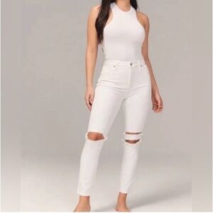 High Rise Super Skinny Ankle Jean